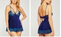 iCollection Daisy Babydoll Chemise 2pc Lingerie Set, Online Only 